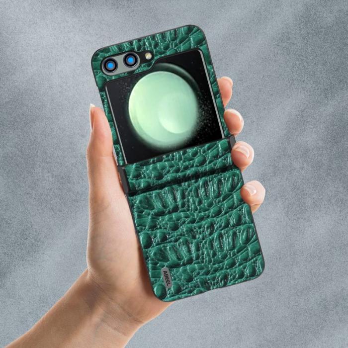 ABEEL - ABEEL Samsung Galaxy Z Flip5 Skal Hinge Design Canopy Grön