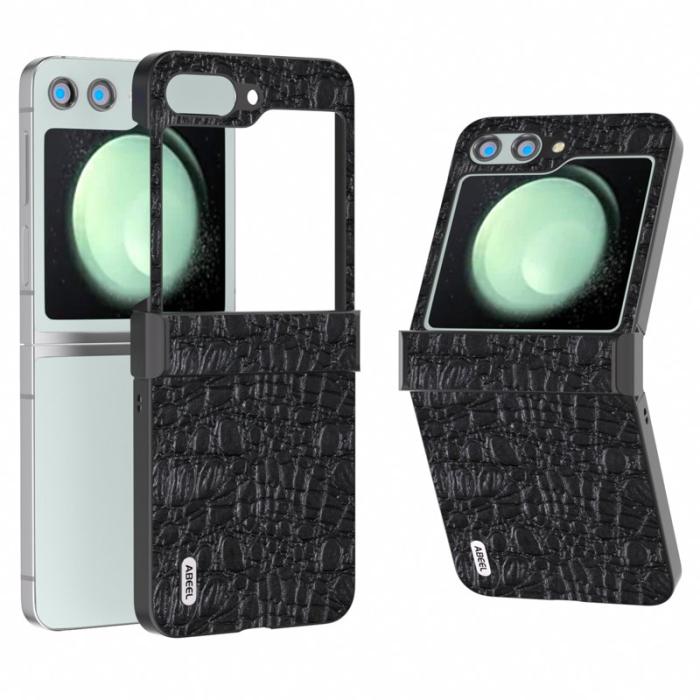 ABEEL - ABEEL Samsung Galaxy Z Flip5 Skal Hinge Design Canopy Svart