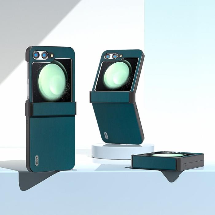 ABEEL - ABEEL Samsung Galaxy Z Flip5 Skal Hinge Design Grön