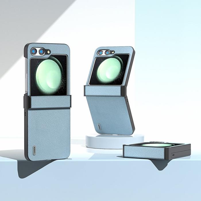 ABEEL - ABEEL Samsung Galaxy Z Flip5 Skal Hinge Protection Baby Blue