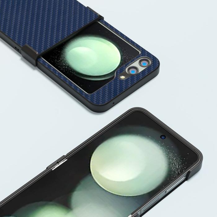 ABEEL - ABEEL Samsung Galaxy Z Flip5 Skal Hinge Protection Blå