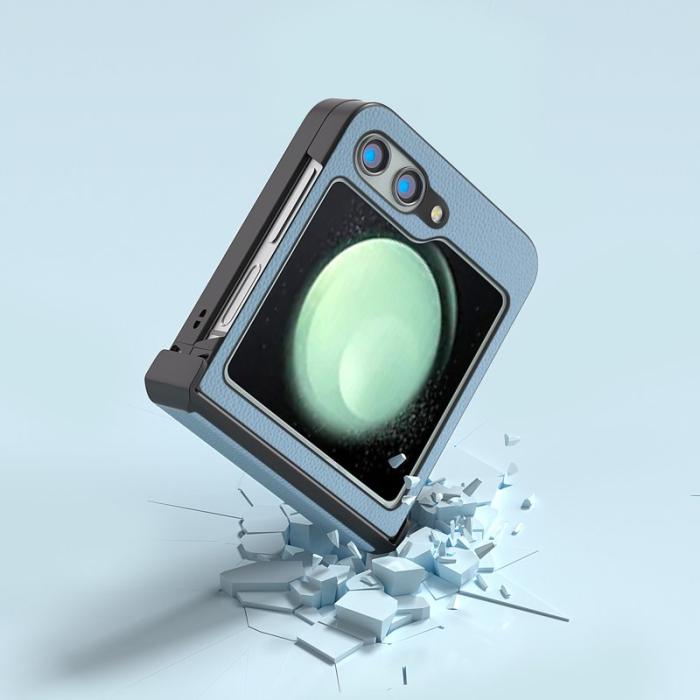 ABEEL - ABEEL Samsung Galaxy Z Flip5 Skal Ultra-Tunn Hinge Sky Blue