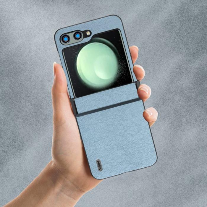 ABEEL - ABEEL Samsung Galaxy Z Flip5 Skal Ultra-Tunn Hinge Sky Blue