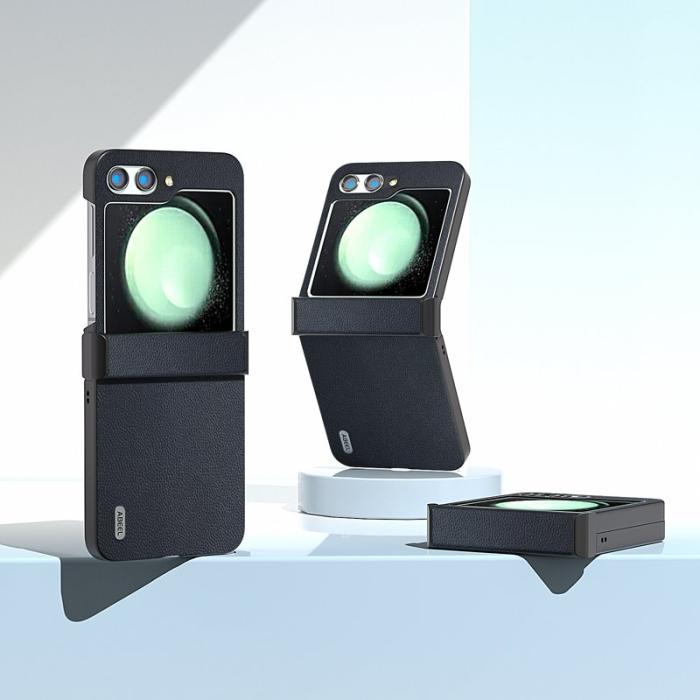 ABEEL - ABEEL Samsung Galaxy Z Flip5 Skal Ultra-Tunn Hinge Skydd Blå