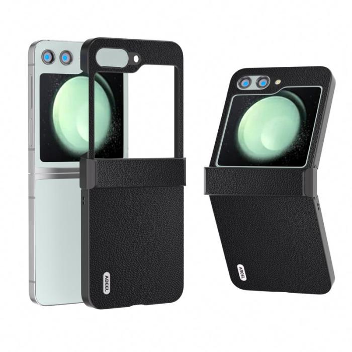 ABEEL - ABEEL Samsung Galaxy Z Flip5 Skal Ultra-Tunn Hinge Skydd Svart