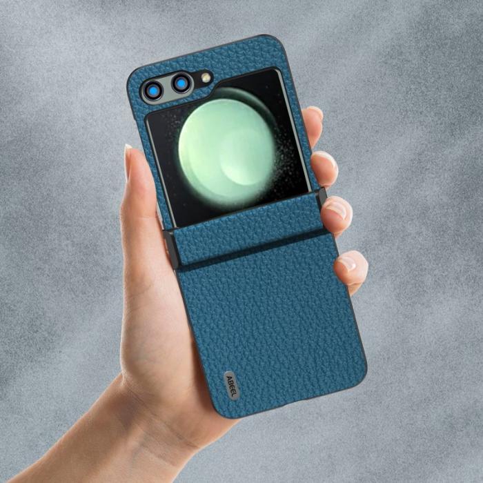 ABEEL - ABEEL Samsung Galaxy Z Flip5 Slim Skal Hinge Skydd Blå
