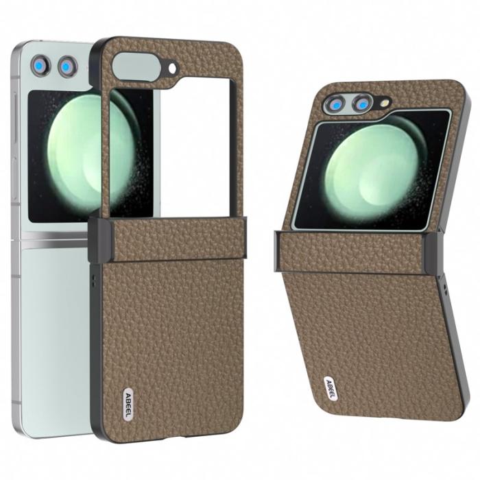 ABEEL - ABEEL Samsung Galaxy Z Flip5 Slim Skal Hinge Skydd Khaki