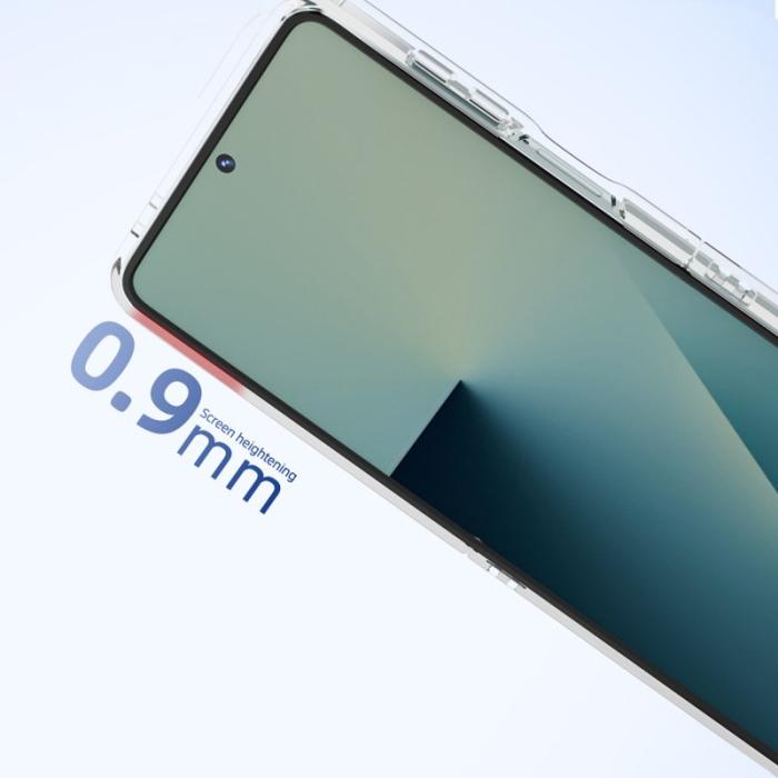 ABEEL - ABEEL Samsung Galaxy Z Flip6 5G Skal Klar PC Anti-Rip Skydd