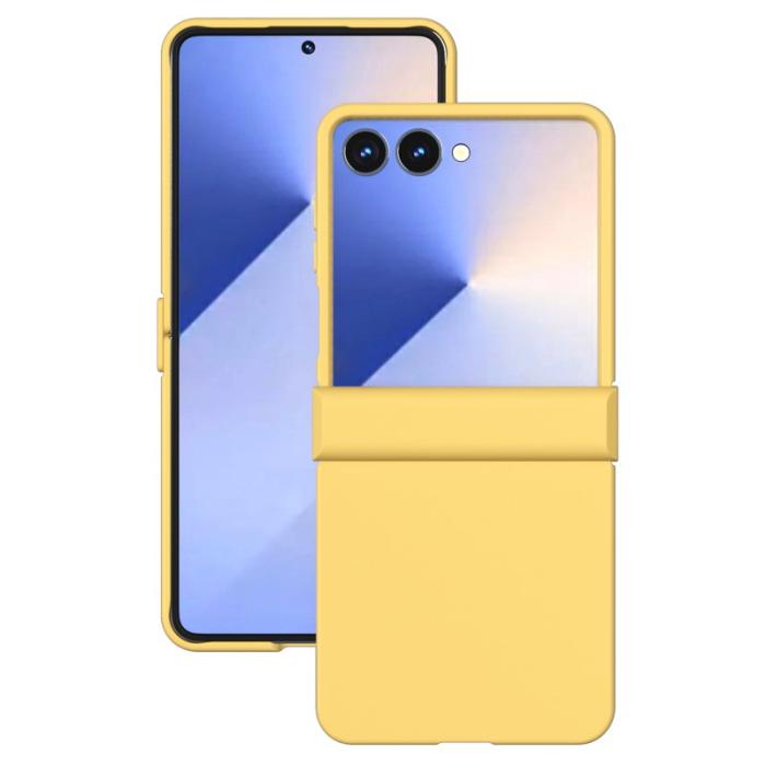 ABEEL - ABEEL Mobilskal till Samsung Galaxy Z Flip7 5G Hinge Skydd - Gul