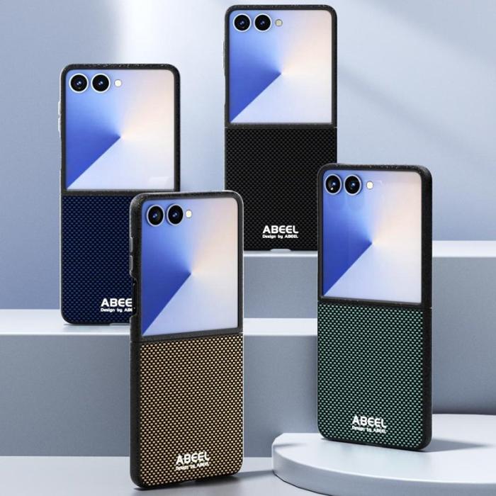 ABEEL - ABEEL Samsung Galaxy Z Flip7 5G Skal MagSafe Kompatibel Svart