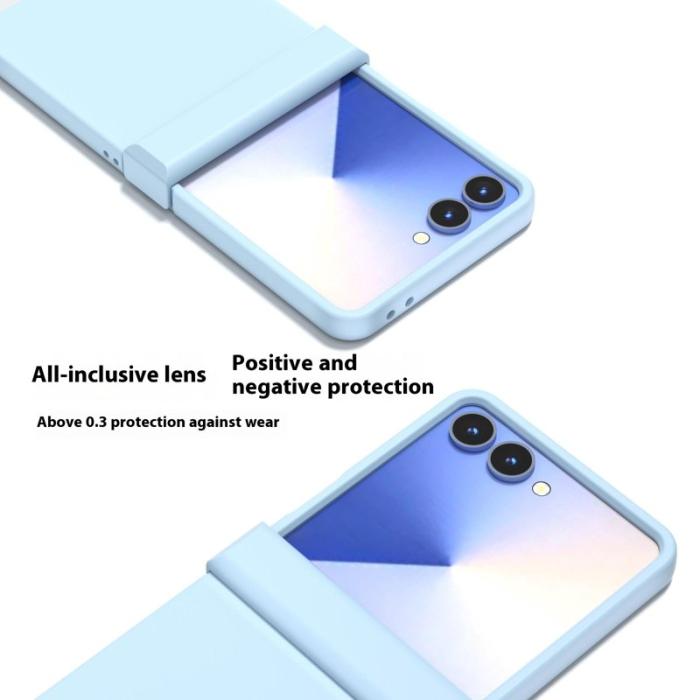 ABEEL - ABEEL Samsung Galaxy Z Flip7 5G Skal Skin Feel - Baby Blue