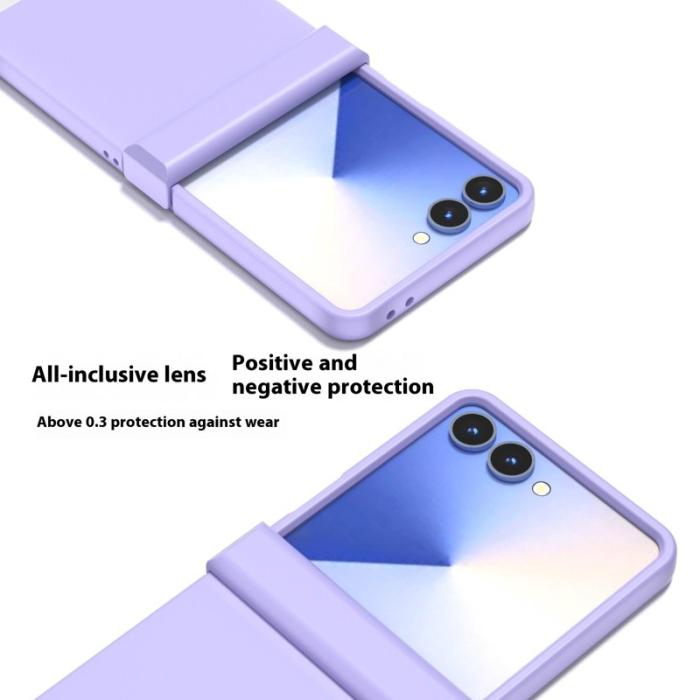 ABEEL - ABEEL Samsung Galaxy Z Flip7 5G Skal Skin Feel - Lila