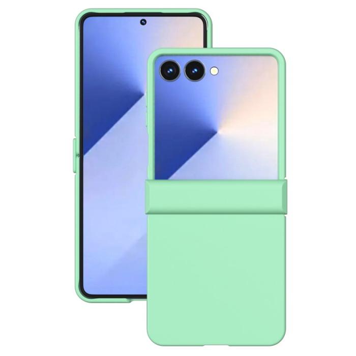 ABEEL - ABEEL Samsung Galaxy Z Flip7 5G Skal Skin Feel - Ljusgrön