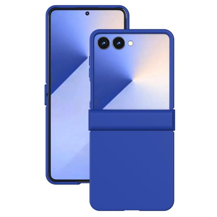 ABEEL - ABEEL Samsung Galaxy Z Flip7 5G Skal Skin Feel Mörkblå