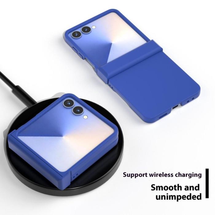 ABEEL - ABEEL Samsung Galaxy Z Flip7 5G Skal Skin Feel Mörkblå