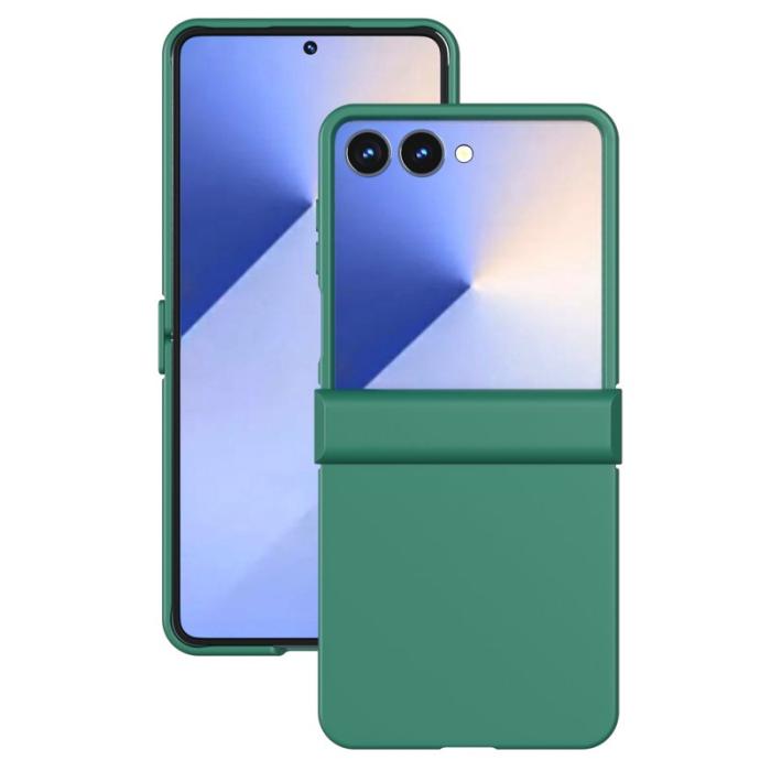 ABEEL - ABEEL Samsung Galaxy Z Flip7 5G Skal Skin Feel Mörkgrön