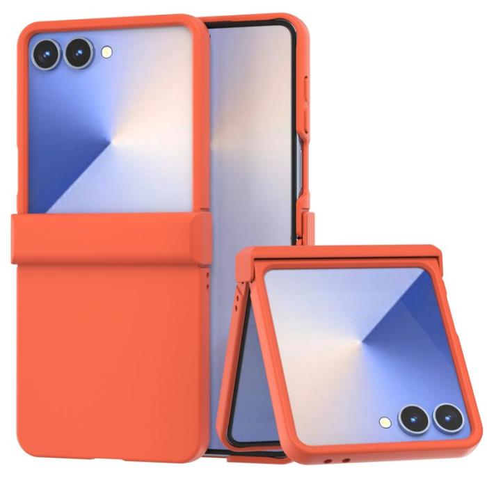 ABEEL - ABEEL Samsung Galaxy Z Flip7 5G Skal Skin Feel Orange