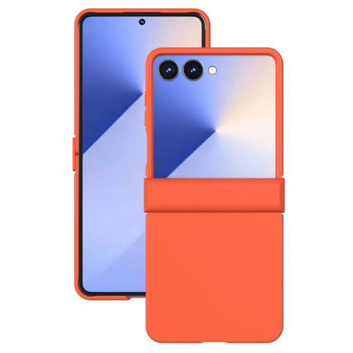 ABEEL - ABEEL Samsung Galaxy Z Flip7 5G Skal Skin Feel Orange