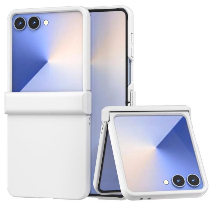 ABEEL - ABEEL Samsung Galaxy Z Flip7 5G Skal Skin Feel Vit