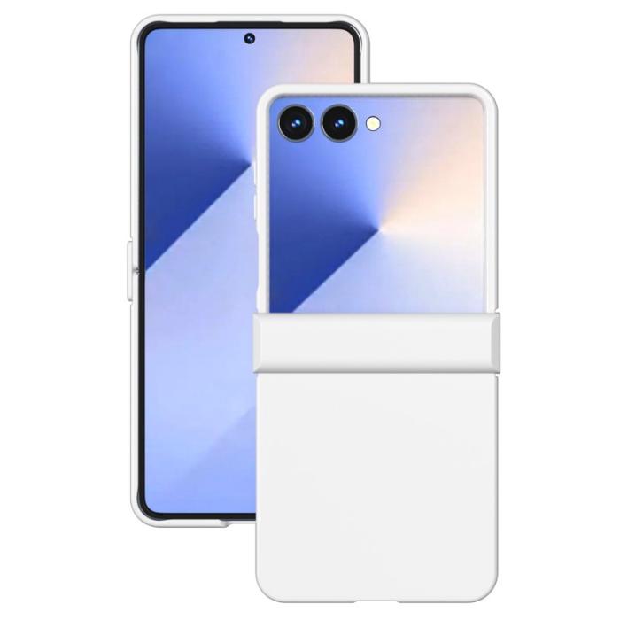 ABEEL - ABEEL Samsung Galaxy Z Flip7 5G Skal Skin Feel Vit