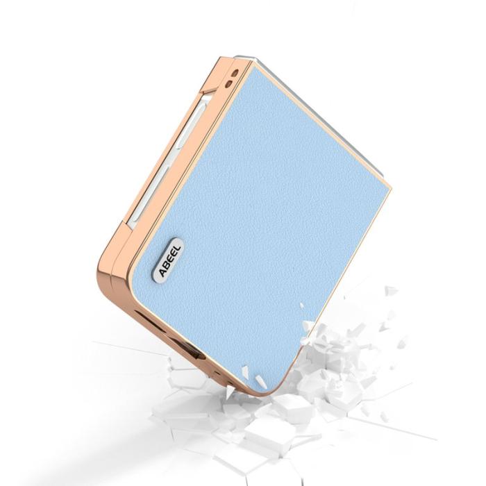ABEEL - ABEEL Samsung Galaxy Z Flip7 FE 5G Mobilskal Electropläterad Blå