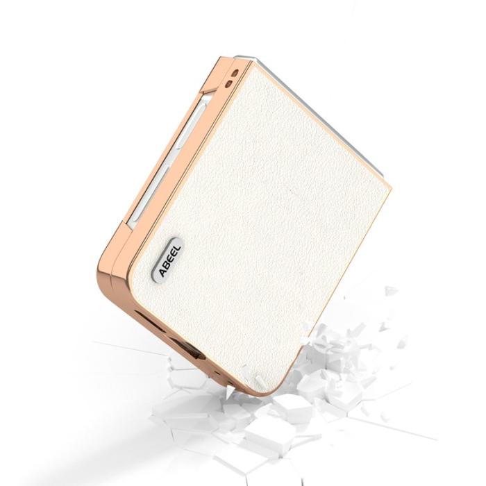 ABEEL - ABEEL Samsung Galaxy Z Flip7 FE 5G Mobilskal Electropläterad Grå