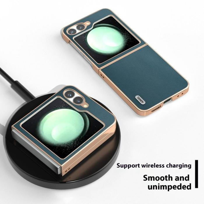 ABEEL - ABEEL Samsung Galaxy Z Flip7 FE 5G Mobilskal Electropläterad Grön