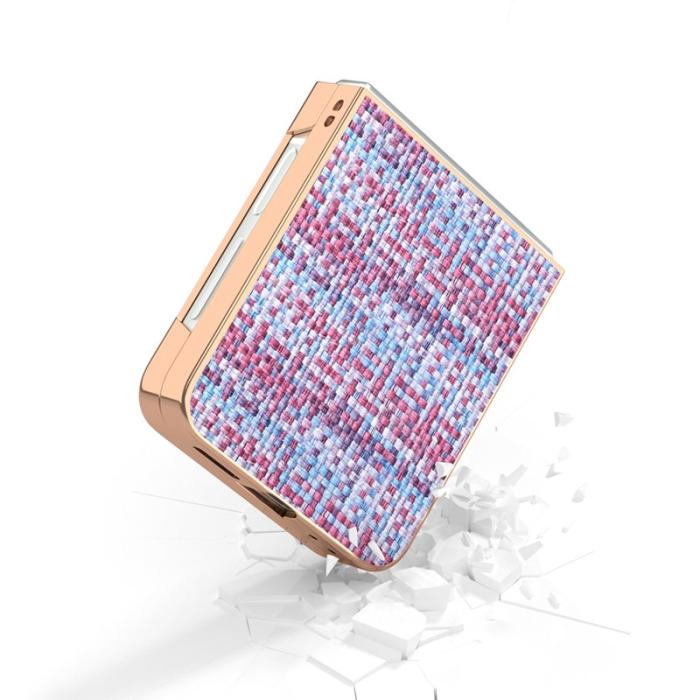 ABEEL - ABEEL Samsung Galaxy Z Flip7 FE 5G Mobilskal Electropläterad Lila