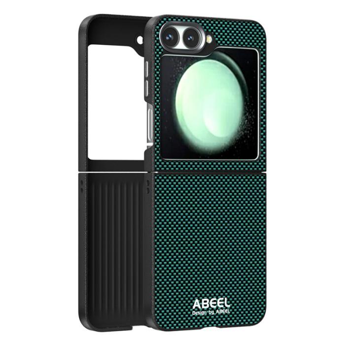 ABEEL - ABEEL Samsung Galaxy Z Flip7 FE 5G Skal MagSafe Grön