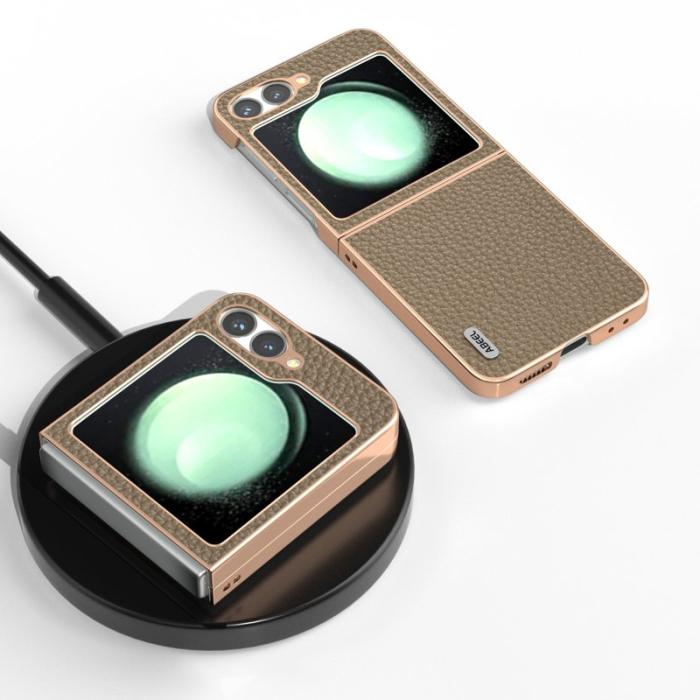 ABEEL - ABEEL Samsung Galaxy Z Flip7 FE 5G Skal Star Series Brun