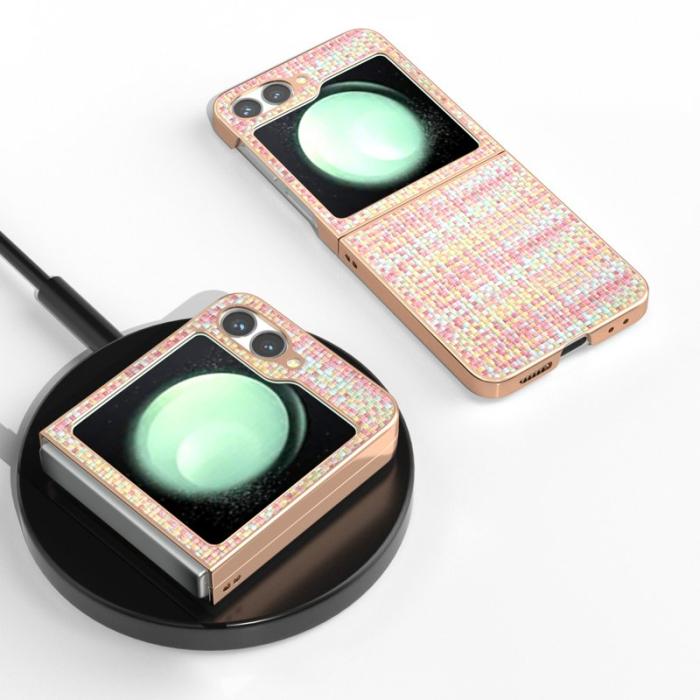 ABEEL - ABEEL Samsung Galaxy Z Flip7 FE / Z Flip6 5G Mobilskal - Rosa