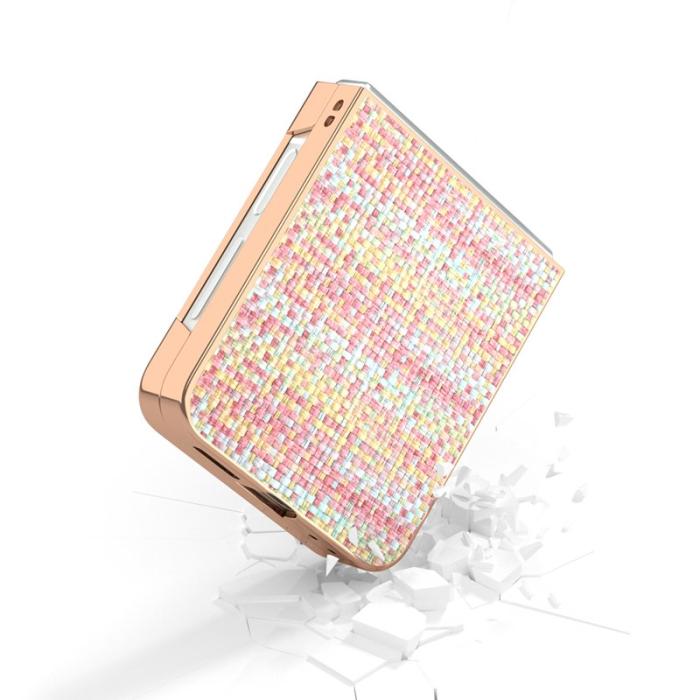 ABEEL - ABEEL Samsung Galaxy Z Flip7 FE / Z Flip6 5G Mobilskal - Rosa