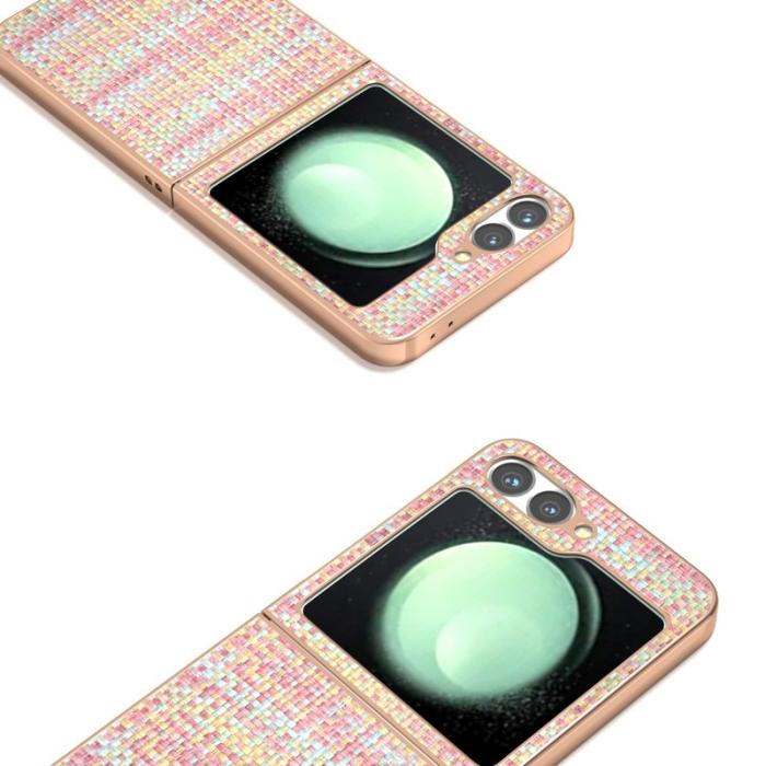 ABEEL - ABEEL Samsung Galaxy Z Flip7 FE / Z Flip6 5G Mobilskal - Rosa