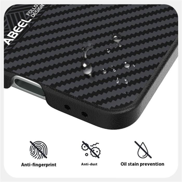 ABEEL - ABEEL Samsung Galaxy Z Flip7 FE / Z Flip6 5G Skal Svart