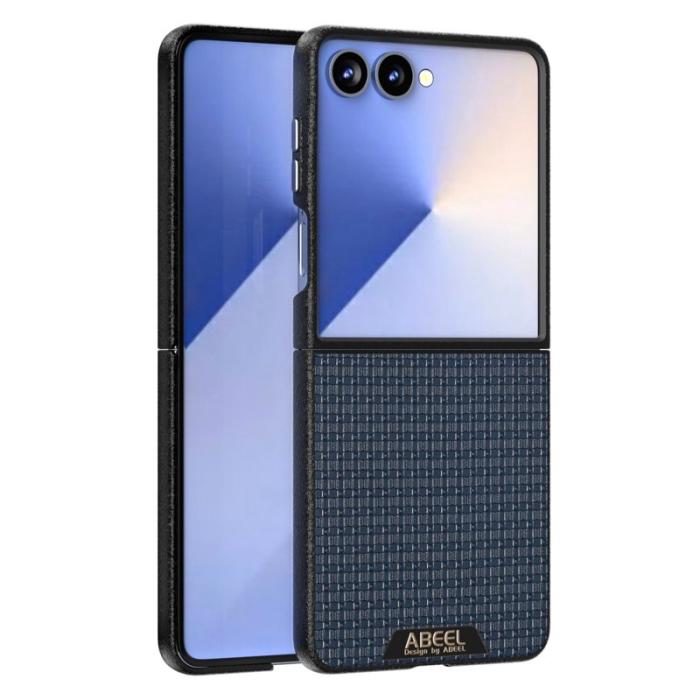 ABEEL - ABEEL Samsung Galaxy Z Flip7 Fodral MagSafe Texturerad Blå