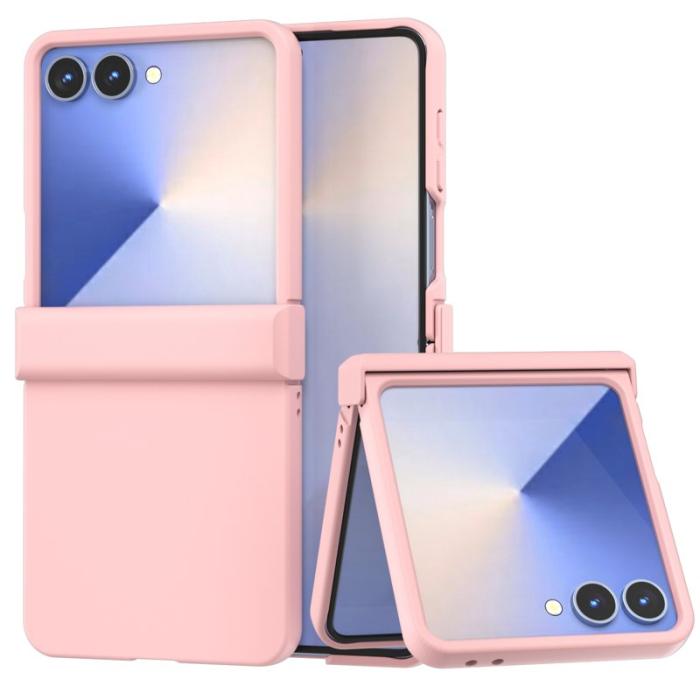 ABEEL - ABEEL Samsung Galaxy Z Flip7 Fodral Skin Feel PC - Rosa