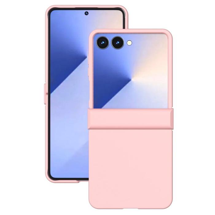 ABEEL - ABEEL Samsung Galaxy Z Flip7 Fodral Skin Feel PC - Rosa