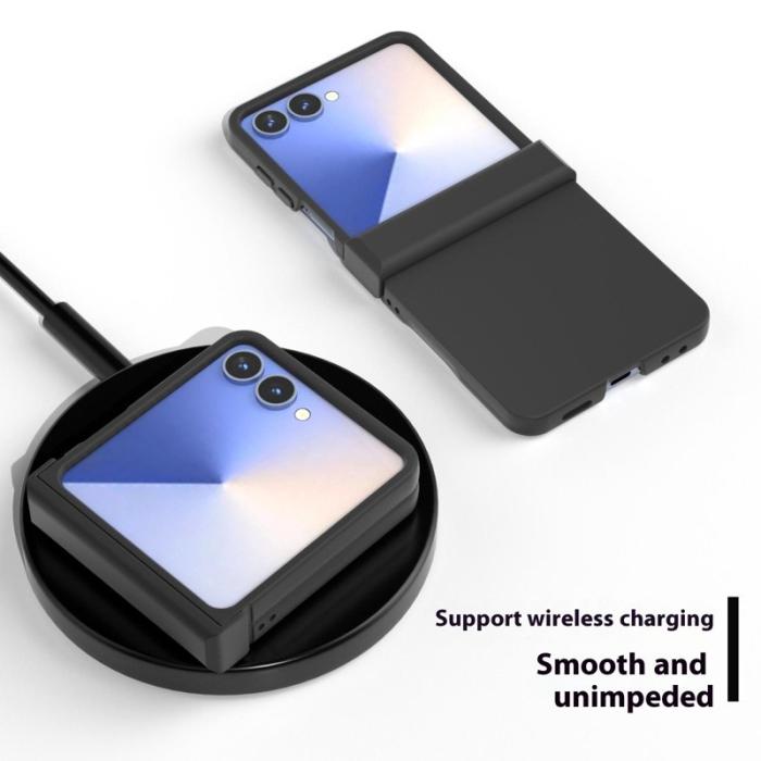 ABEEL - ABEEL Samsung Galaxy Z Flip7 Fodral Skin Feel PC - Svart