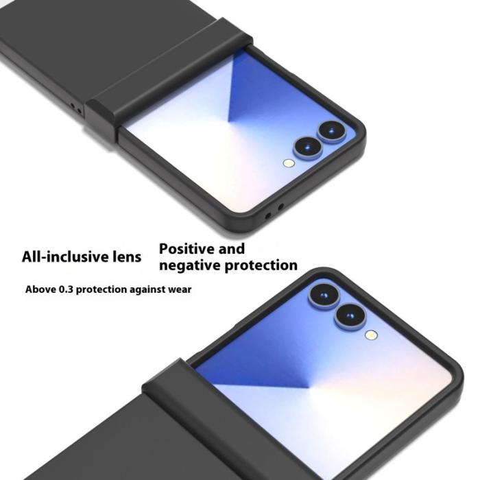 ABEEL - ABEEL Samsung Galaxy Z Flip7 Fodral Skin Feel PC - Svart