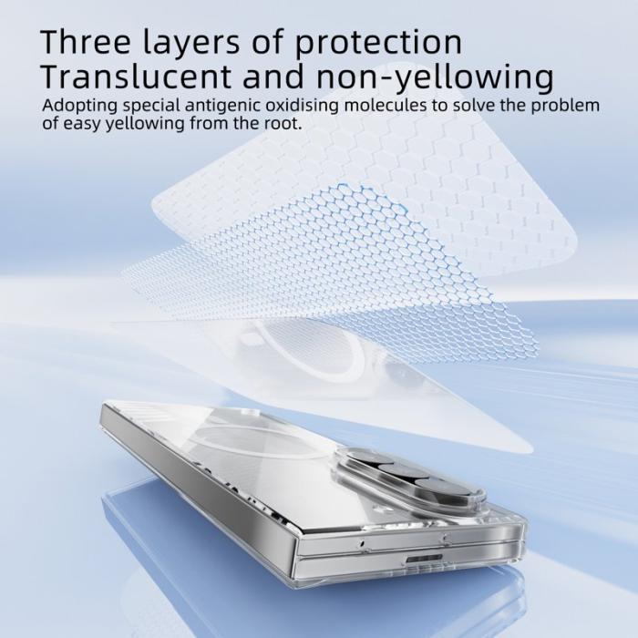 ABEEL - ABEEL Samsung Galaxy Z Fold5 5G Skal Transparent PC Anti Scratch