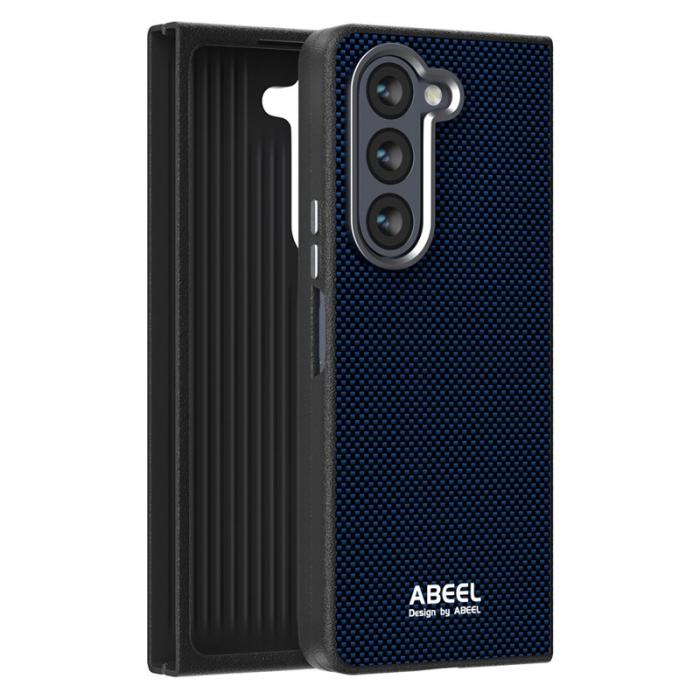 ABEEL - ABEEL Samsung Galaxy Z Fold5 Fodral MagSafe Blå