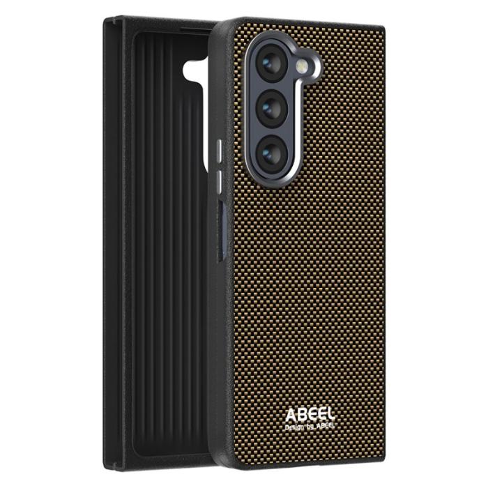 ABEEL - ABEEL Samsung Galaxy Z Fold5 Fodral MagSafe Guld
