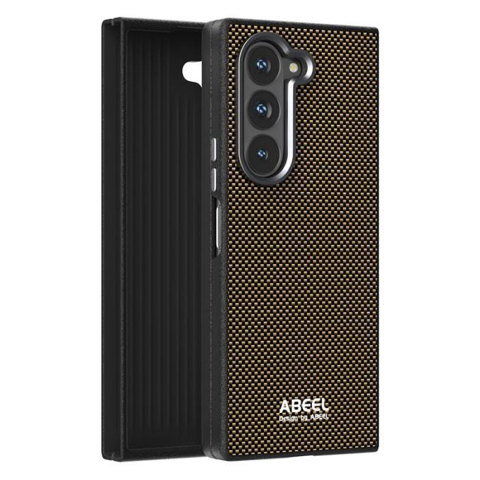 ABEEL - ABEEL Samsung Galaxy Z Fold6 5G Mobilskal Magnetisk Guld