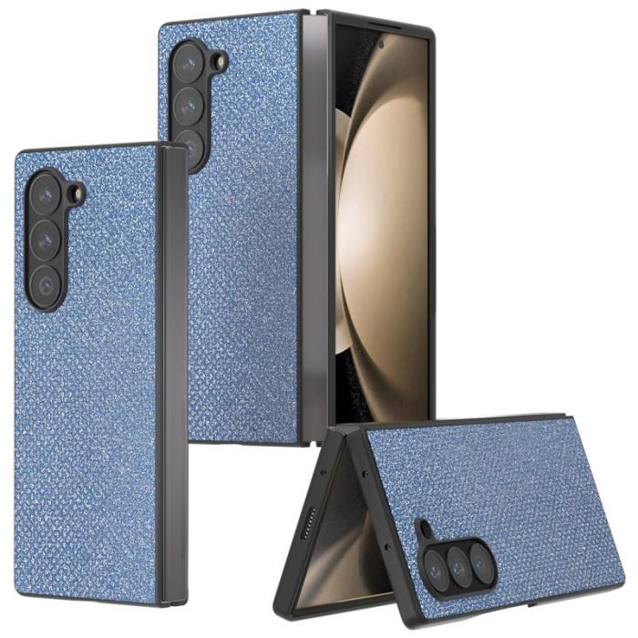 ABEEL - ABEEL Samsung Galaxy Z Fold6 5G Skal Rhinestone Blå
