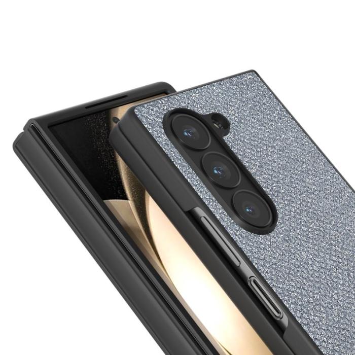 ABEEL - ABEEL Samsung Galaxy Z Fold6 5G Skal Rhinestone Grå