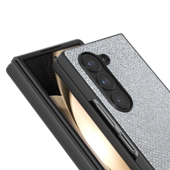 ABEEL - ABEEL Samsung Galaxy Z Fold6 5G Skal Rhinestone Silver