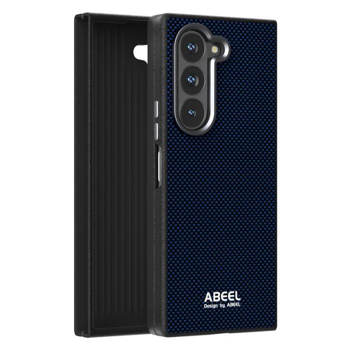 ABEEL - ABEEL Samsung Galaxy Z Fold6 Fodral Magnetisk Blå