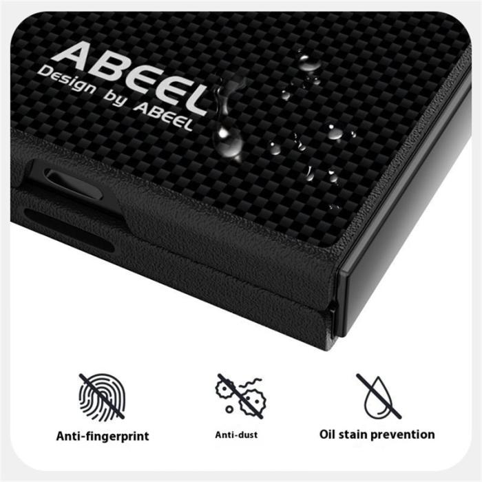 ABEEL - ABEEL Samsung Galaxy Z Fold6 Fodral Magnetisk Svart