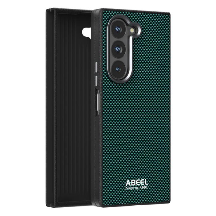 ABEEL - ABEEL Samsung Galaxy Z Fold6 Fodral Magnetiskt Grön