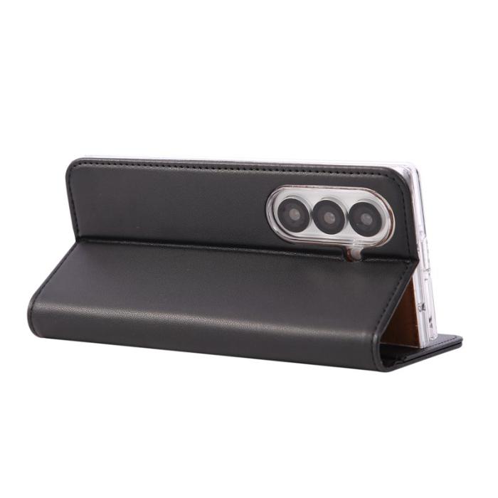 ABEEL - ABEEL Samsung Galaxy Z Fold7 5G Fodral RFID Skydd Läder Svart